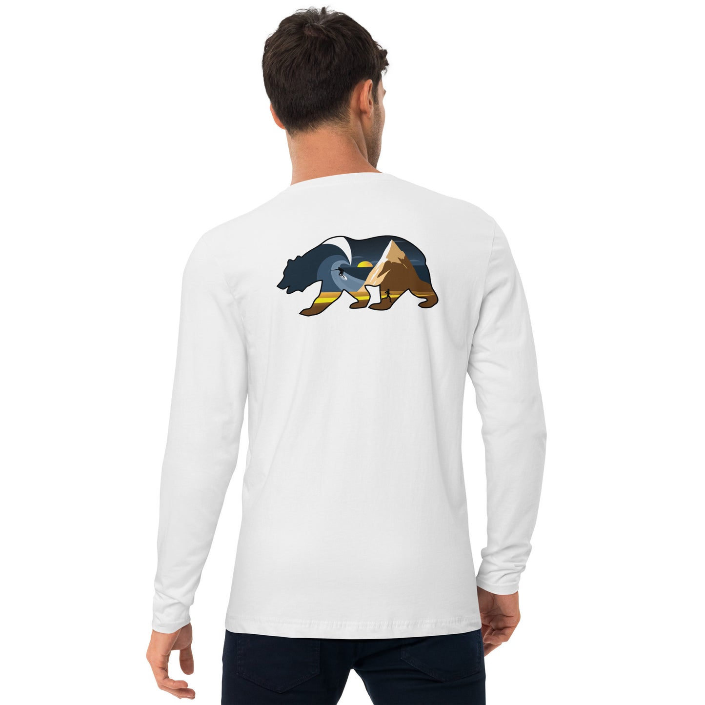 Surf Run Long Sleeve Fitted Crew