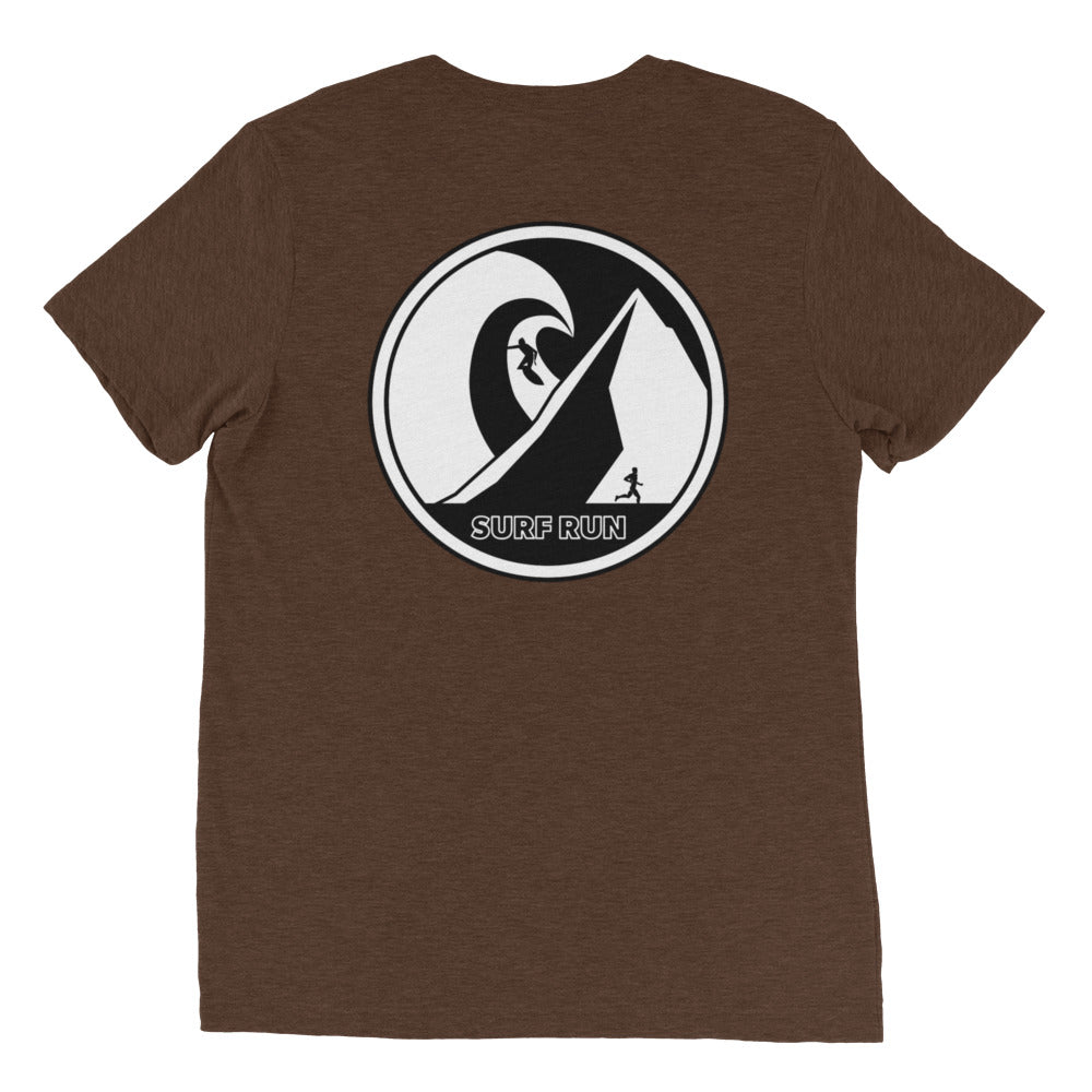 Surf Run Tee - Black & White