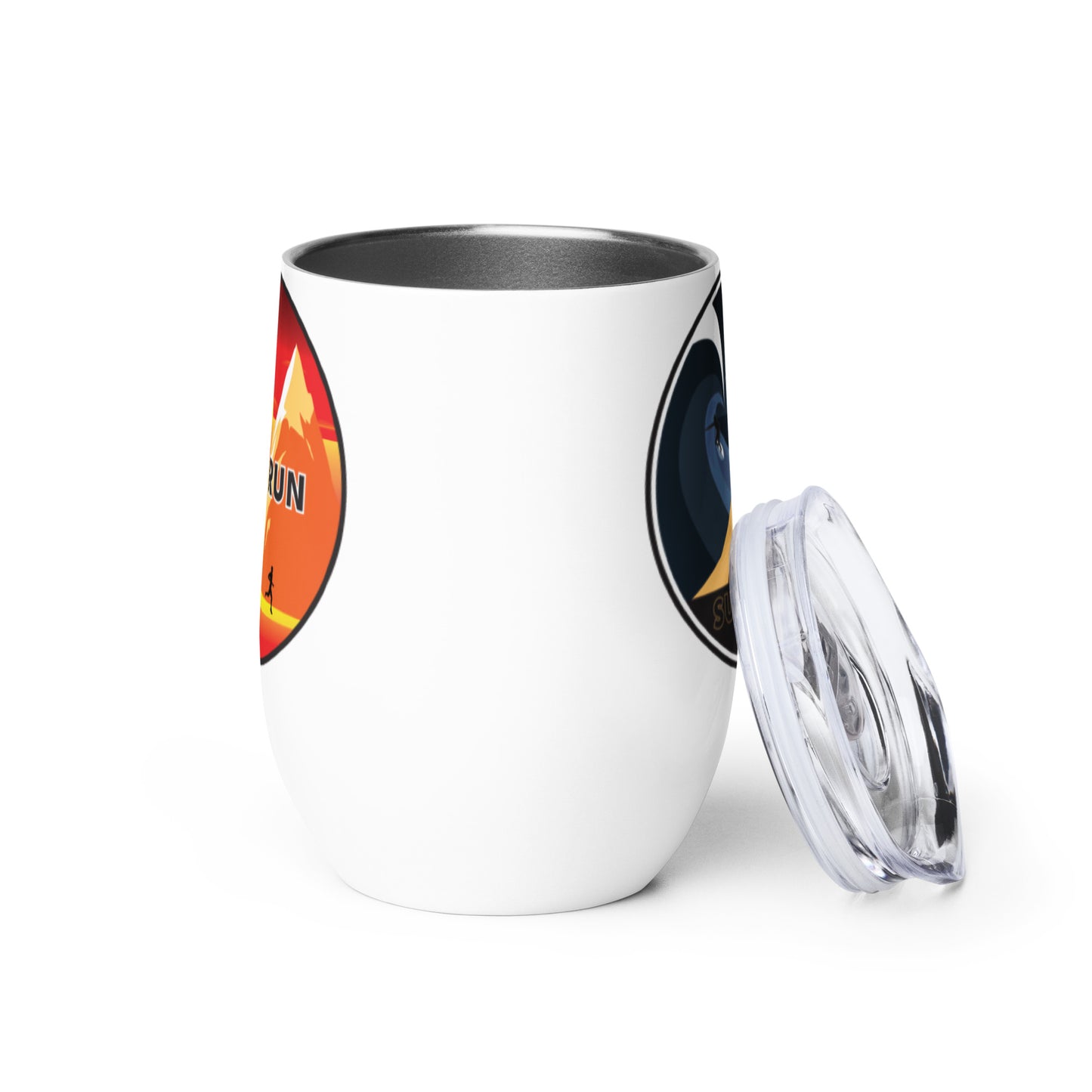 Surf Run - Wine Tumbler