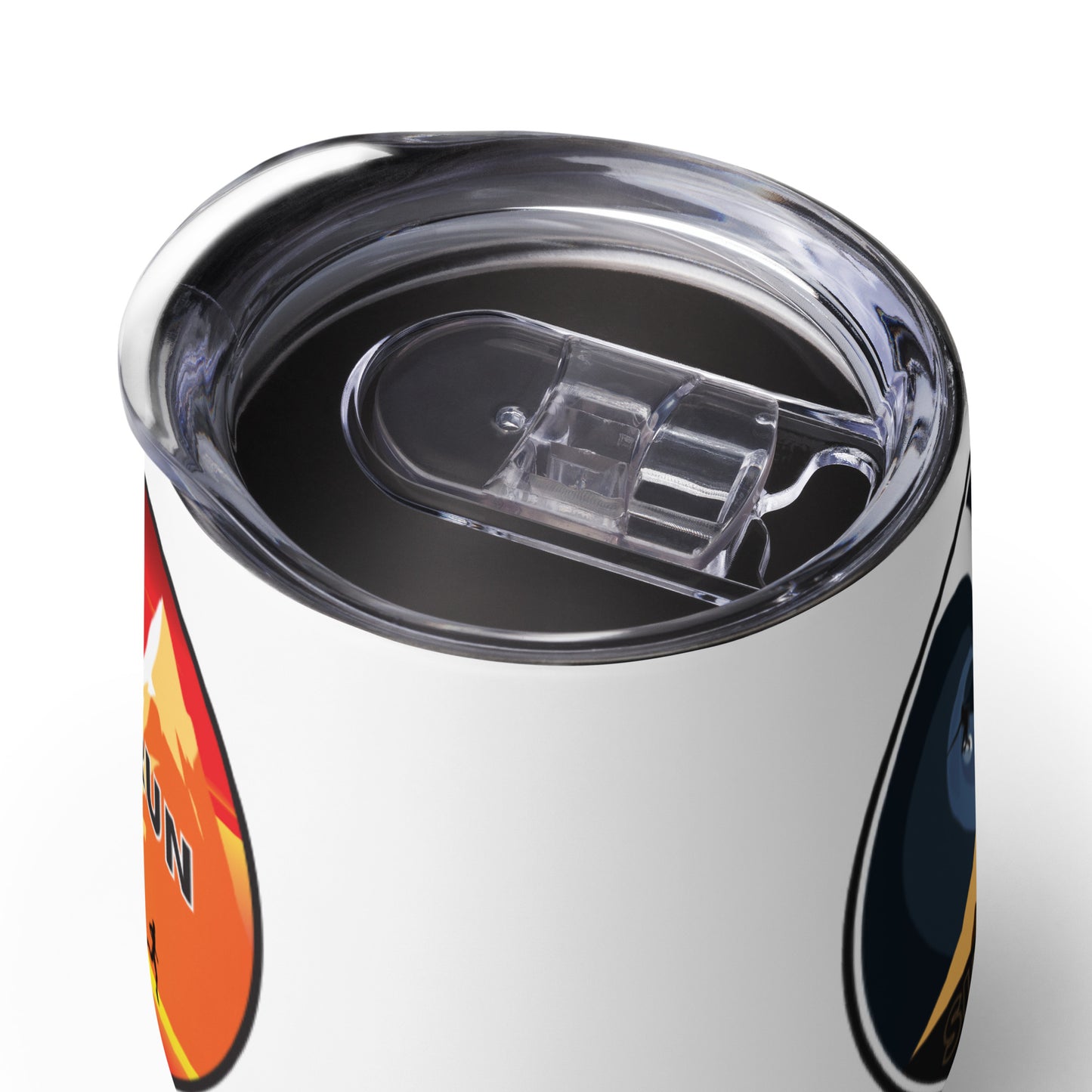 Surf Run - Wine Tumbler