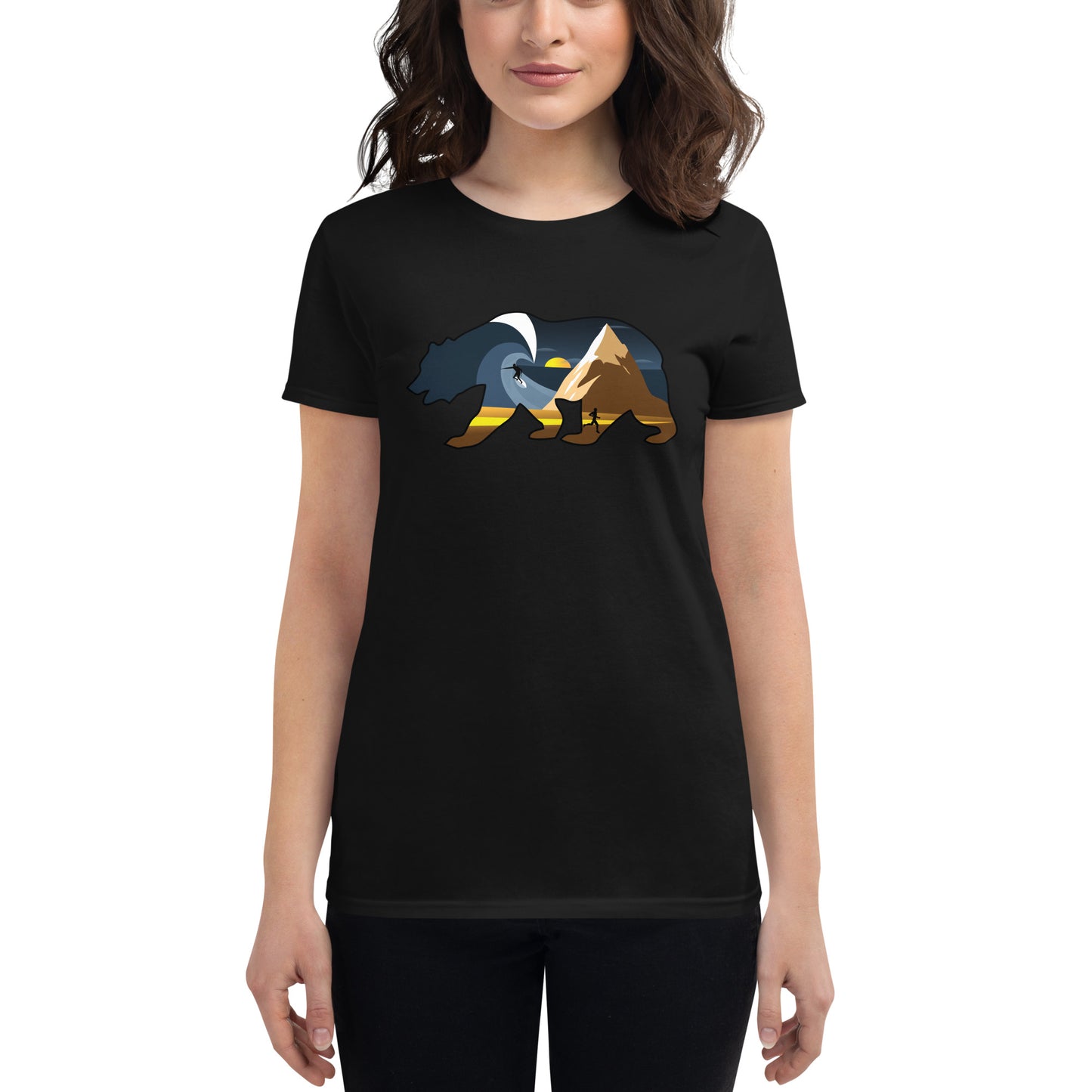 Surf Run Women's short sleeve t-shirt