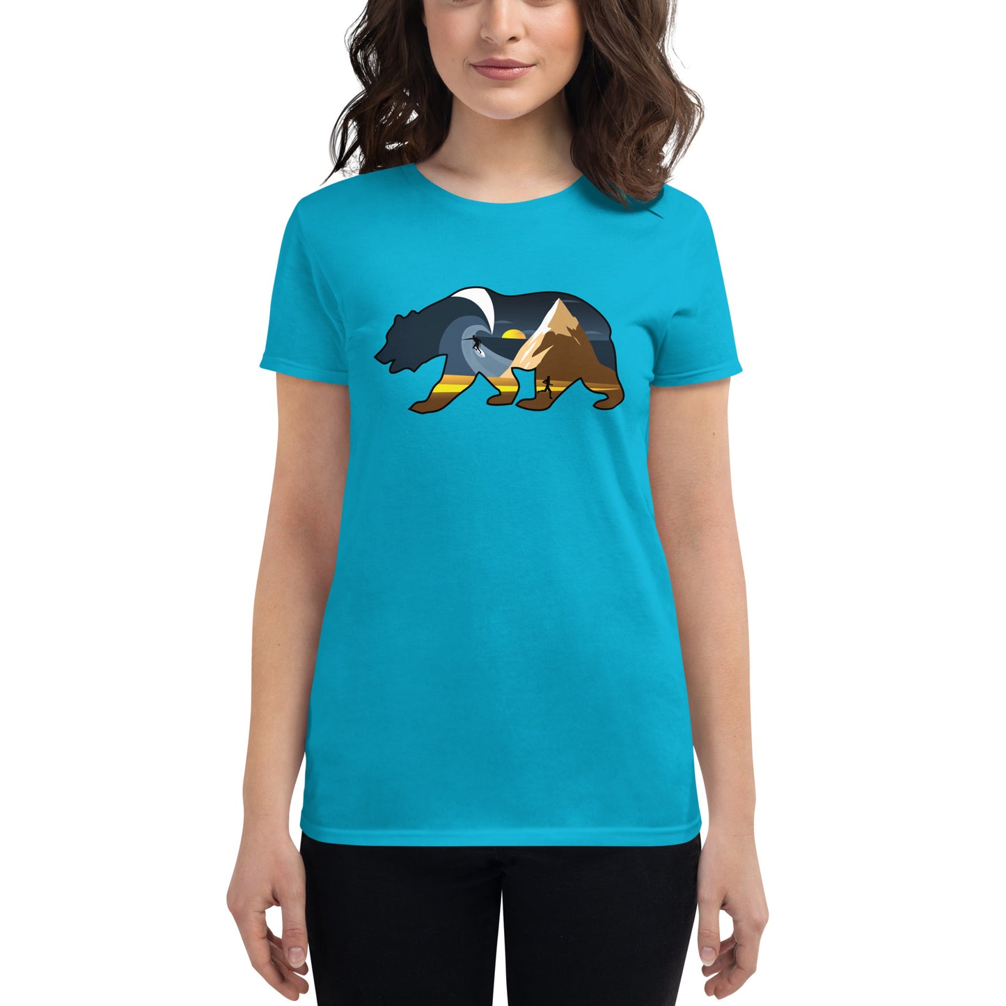 Surf Run Women's short sleeve t-shirt