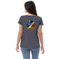 Surf Run Winter Edition Women’s recycled v-neck t-shirt