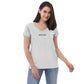 Surf Run Winter Edition Women’s recycled v-neck t-shirt