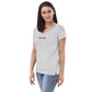 Surf Run CA Bear Women’s recycled v-neck t-shirt