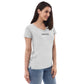 Surf Run Winter Edition Women’s recycled v-neck t-shirt