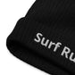 Surf Run Embroidered Knitted Beanie