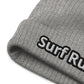 Surf Run Embroidered Knitted Beanie