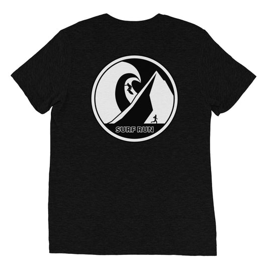 Surf Run Tee - Black & White